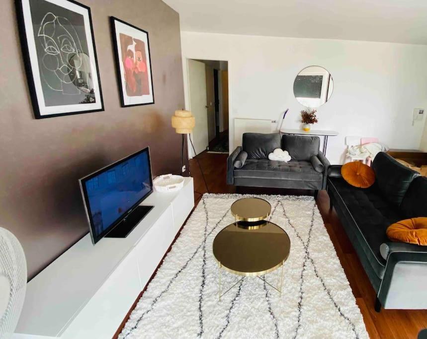 Appartement 80M2, Terrasse Sud, Metro 7 Direction Louvre A 8Minutes, Parking Sous-Sol, Proche Paris-Bercy Иври сюр Сен Екстериор снимка